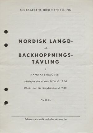Nordisk Längd- och Backhoppningstävling